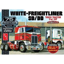 1:25 AMT 1046 White Freightliner 2-in-1 SD/DD Cabover Tractor Plastic kit
