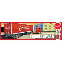 1:25 AMT 1109 Coca-Cola Beaded Panel Fruehauf Van - Semi Trailer  Plastic kit