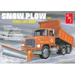 1:25 AMT 1178 Ford LNT-8000 Snow Plow Dump Truck Plastic kit