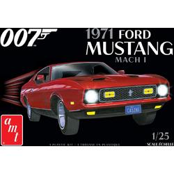 1:25 AMT 1187 James Bond 1971 Ford MUSTANG Mach I Plastic kit