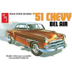 1:25 AMT 862 Chevy Bel Air 1951 Car Plastic kit