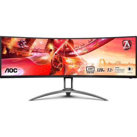 AOC Gaming AG493UCX -  Ultrawide DQHD VA USB-C Monitor - 120hz - 49 inch