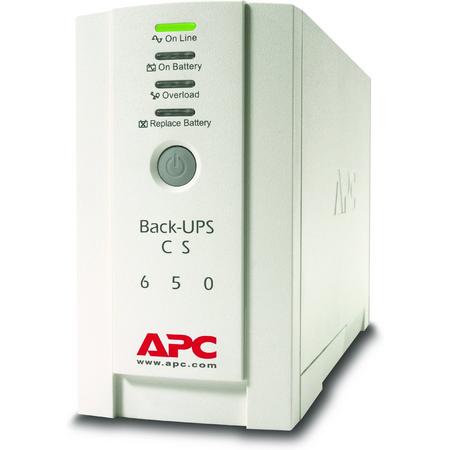 APC Back-UPS 650VA - Noodstroomvoeding / 4x C13 aansluiting / USB
