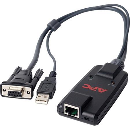 APC KVM-SERIAL Zwart toetsenbord-video-muis (kvm) kabel