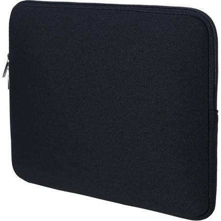 Zwart universele sleeve hoes Macbook 13 inch / Laptop 13 inch