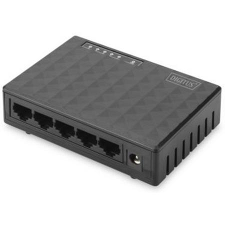 ASSMANN Electronic DN-80063 Gigabit Ethernet (10/100/1000) Zwart netwerk-switch