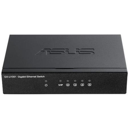 ASUS GX-U1051 Managed Gigabit Ethernet (10/100/1000) Zwart
