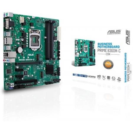 ASUS PRIME B360M-C/CSM moederbord Micro ATX Intel® B360