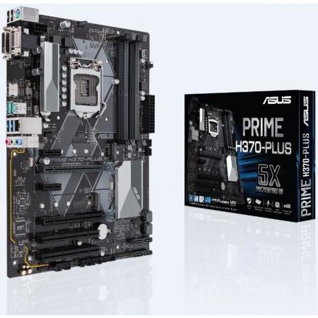 ASUS PRIME H370-PLUS moederbord LGA 1151 (Socket H4) ATX Intel® H370