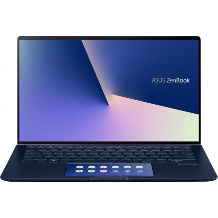 ASUS ZenBook 14 UX434FLC-AI502T Blauw Notebook 35,6 cm (14) 1920 x 1080 Pixels Touchscreen Intel® 10de generatie Core™ i7 16 GB LPDDR3-SDRAM 1000 GB SSD NVIDIA® GeForce® MX250 Wi-Fi 6 (802.11ax) Windows 10 Home