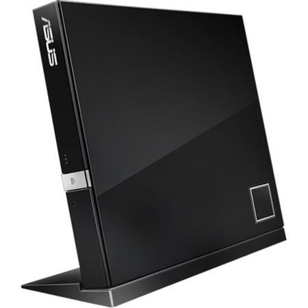 Asus SBW-06D2XU -  Externe Blu-ray brander - USB 2.0 - Zwart