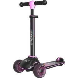 TOP-AA Kinderen step blauw/rose, kid scooter roze/pink, wiel met verlichting/zijkant met verlichting