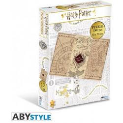 Harry Potter AbysseCorp Puzzel Marauders Map 50x70cm