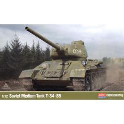1:72 Academy 13421 Soviet Medium Tank T-34-85 Plastic kit
