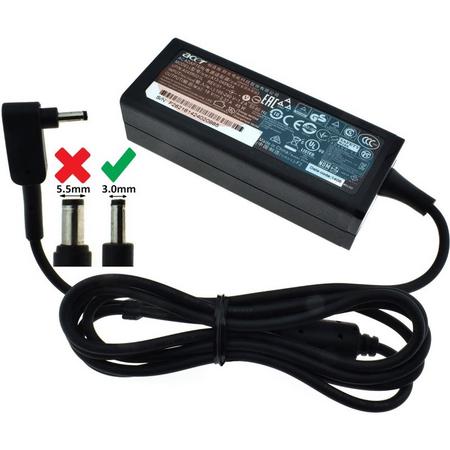 Acer 45W Laptop Adapter 19V 2.37A 3.0mm Ronde PIN Origineel