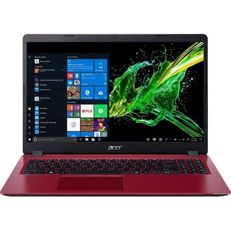 Acer Aspire 3 15.6 F-HD / i3-10110u / 8GB / 512GB SSD / Red / W10