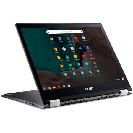 Acer Chromebook Spin 13 CP713-1WN-33TB Grijs 34,3 cm (13.5) 2256 x 1504 Pixels Touchscreen Intel® 8ste generatie Core™ i3 i3-8130U 8 GB LPDDR4-SDRAM 32 GB eMMC