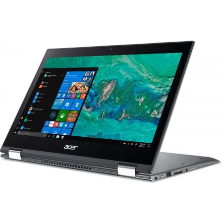 Acer Spin 5 SP513-53N-50TR Grijs Hybride (2-in-1) 33,8 cm (13.3) 1920 x 1080 Pixels Touchscreen Intel® 8ste generatie Core™ i5 i5-8265U 8 GB DDR4-SDRAM 256 GB SSD
