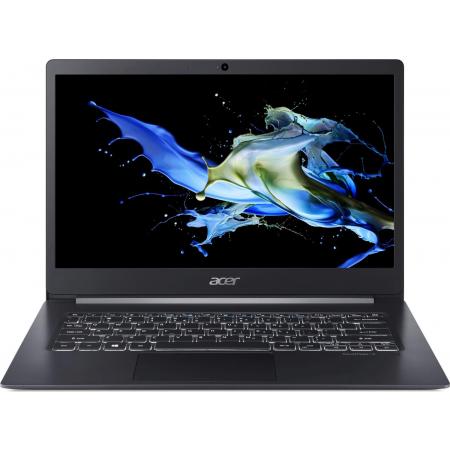 Acer TravelMate X5 TMX514-51-74WH Notebook Zwart 35,6 cm (14) 1920 x 1080 Pixels Intel® 8de generatie Core™ i7 8 GB DDR4-SDRAM 512 GB SSD Wi-Fi 5 (802.11ac) Windows 10 Pro