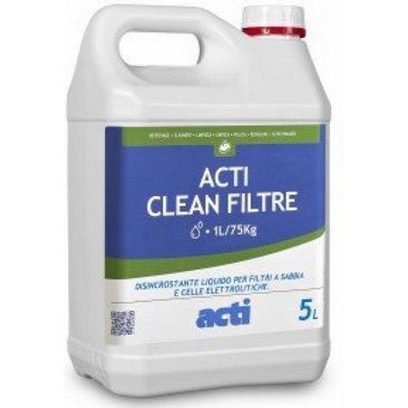 Acti Filter cleaner voor zwembadfilters en patroonfilters 5 liter