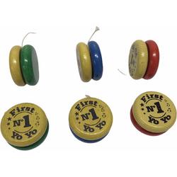 6 houten jojo super voor de beginner yoyo jojos