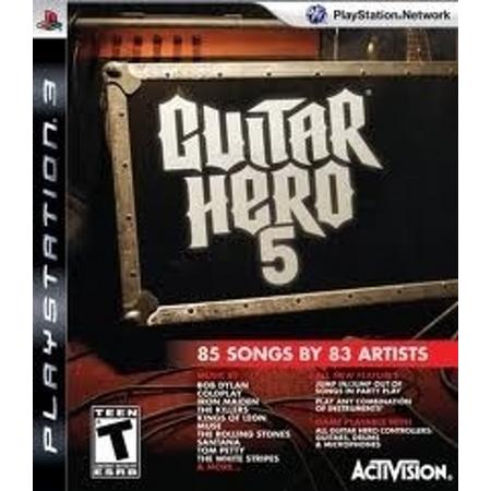 Guitar Hero 5 Standalone Game /PS3
