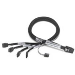 Adaptec ACK-I-mSASx4-4SATAx1-SB-1m R 1m Zwart SCSI-kabel
