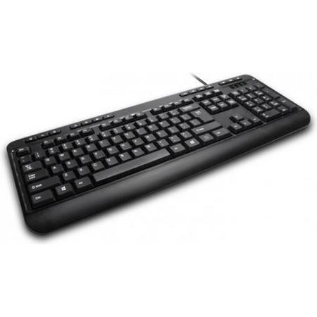 Adesso AKB-132UB USB QWERTY Engels Zwart toetsenbord