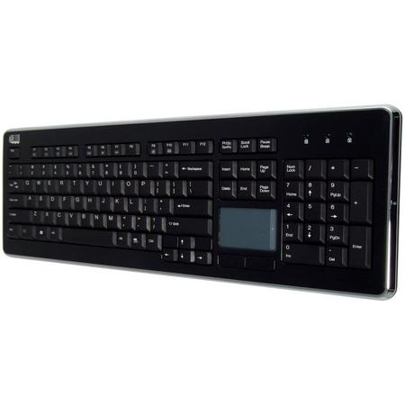 Adesso AKB-440UB USB QWERTY Zwart toetsenbord
