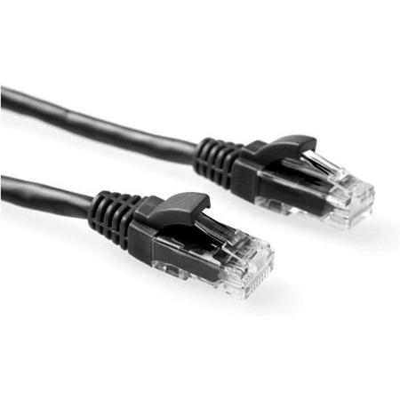 Advanced Cable Technology 1.5m RJ-45 Cat6 UTP 1.5m Zwart netwerkkabel