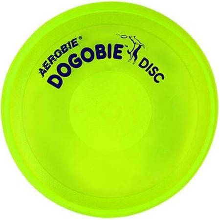 Aerobie Dogobie disc voor hond geel/groen