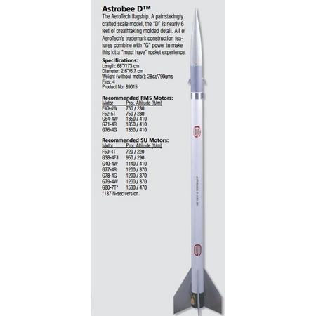 Aerotech Astrobee D Modelraket