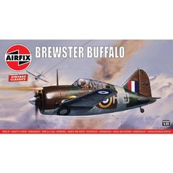 1:72 Airfix 02050V Brewster Buffalo Plane Plastic kit