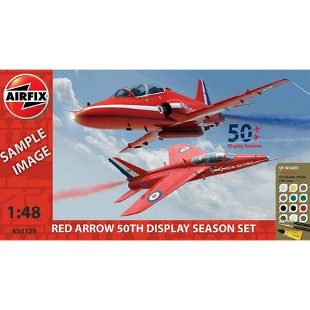 Airfix Red Arrows Gnat And Hawk Gift Set Modelbouwpakket