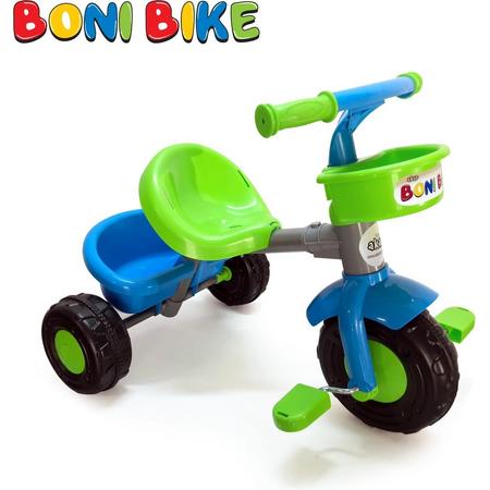 Akar Toys - Bonibike - 3 Wieler / Driewieler / Loopfiets / Driewieler Loopfiets - Groen