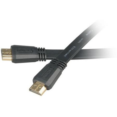 Akasa HDMI, 2 m HDMI kabel HDMI Type A (Standard) Zwart