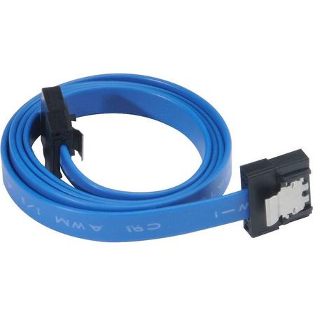 Akasa PROSLIM SATA 3.0 50cm 0.30m SATA SATA Blauw SATA-kabel