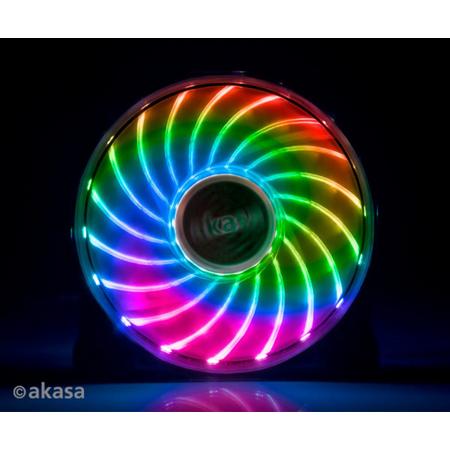 Akasa Vegas 7 Fan 7 colours illumination with 18 LEDs