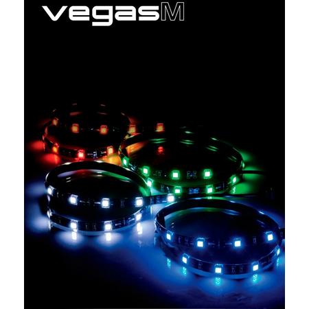 Akasa VegasM Magnetic LED strip light: kleur WIT