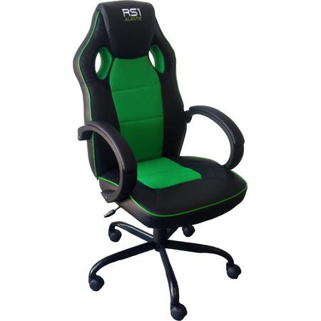 Alantik RS1 Gaming stoel groen/zwart