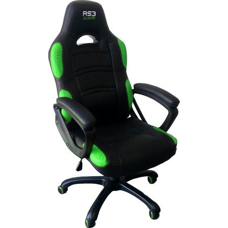 Alantik RS3 Gaming stoel groen/zwart