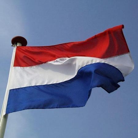 Nederlandse vlag, rood/wit/blauw, 120 x 180 cm passend bij 3-4 mtr mast