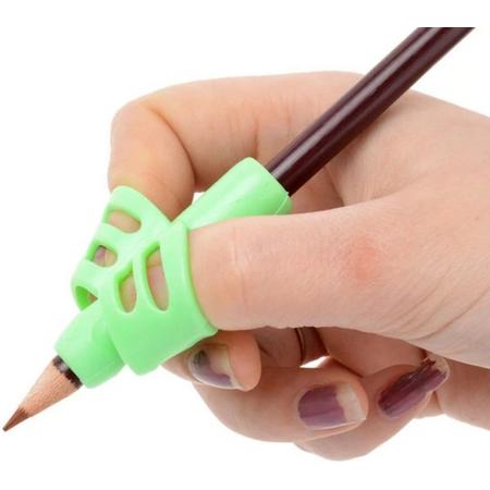 Potloodhouder - Leren schrijven - Siliconen Potlood Houder - Leren Schrijven - Schrijftool -  Pencil holder