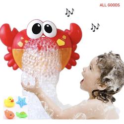    -Muzikale Krab Met Muziekjes En Zeepbellen - Badspeeltjes - Baby Speelgoed Voor In Bad -