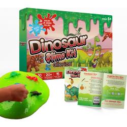 Allerion Dinosaurus Slijm Kit – Sensorisch Speelgoed – Complete set – Met Dinosaurussen – Inclusief Uitgebreide Handleidingen