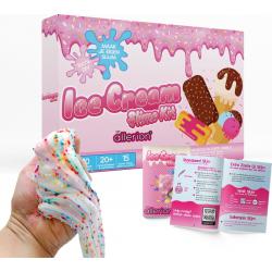Allerion Ice Cream Slijm Kit – Sensorisch Speelgoed – Complete set – Inclusief Uitgebreide Handleidingen