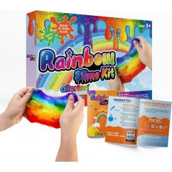 Allerion Rainbow Slijm Kit – Sensorisch Speelgoed – Complete set – Inclusief Uitgebreide Handleidingen