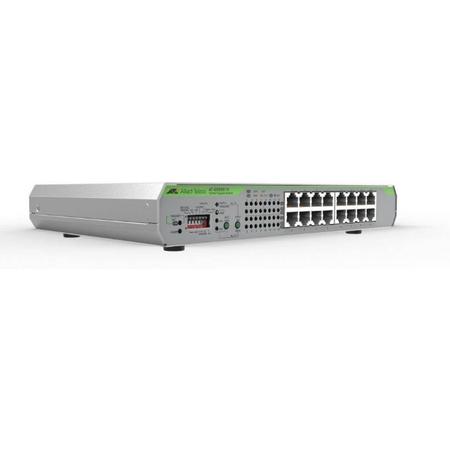 Allied Telesis AT-GS920/16-50 Unmanaged Gigabit Ethernet (10/100/1000) Grijs