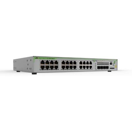 Allied Telesis AT-GS970M/18PS-50 Managed L3 Gigabit Ethernet (10/100/1000) 1U Grijs