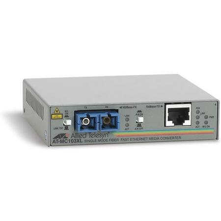 Allied Telesis AT-MC103XL 100Mbit/s 1310nm netwerk media converter